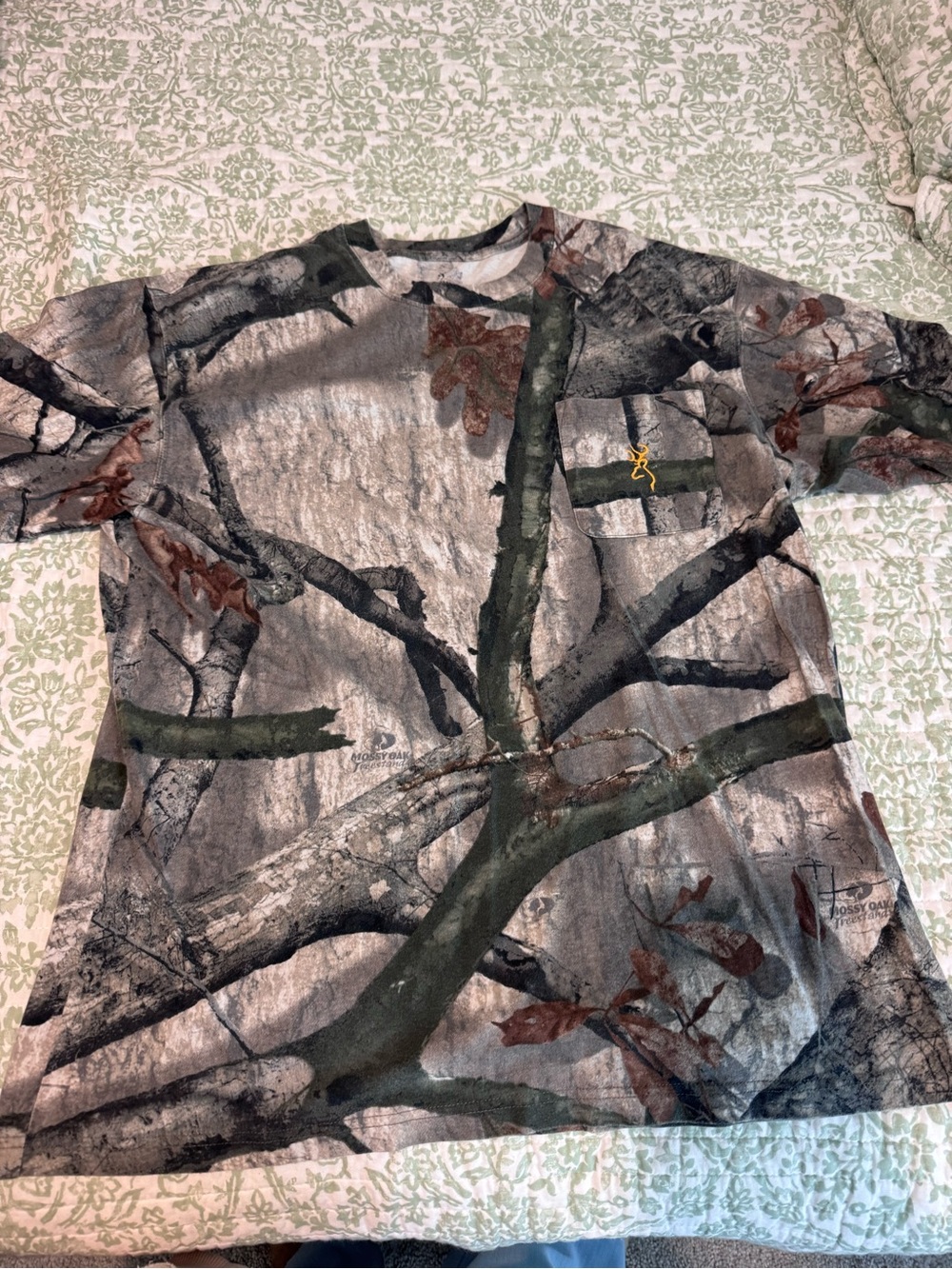 Vintage Browning Short-Sleeve Realtree Camo Tee